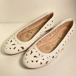 Mootsies Tootsies Charlann Flats White 7M